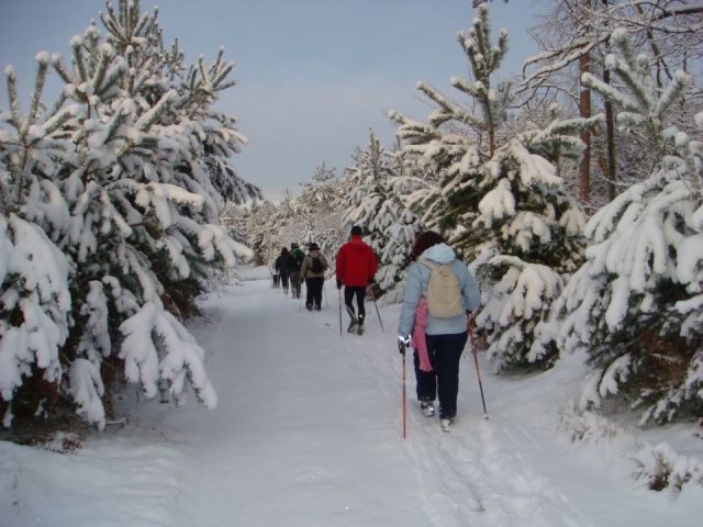  冬季北欧徒步旅行 